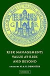 Risk Management: Value at Risk and Beyond
