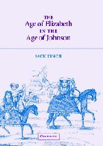 The Age of Elizabeth in the Age of Johnson book cover