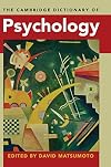 The Cambridge Dictionary of Psychology