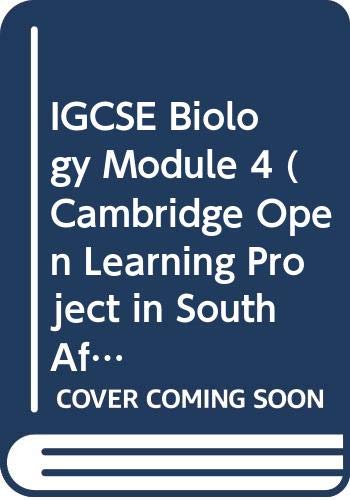 Cover of IGCSE Biology Module 4