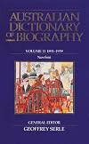 Australian Dictionary of Biography Volume 11: 1891-1939, Nes-Smi
