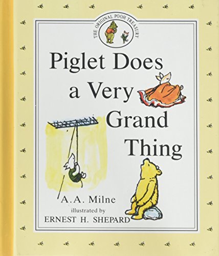 Piglet Does a Very Grand Thing book cover