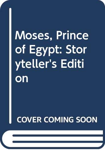 Moses, Prince of Egypt book cover