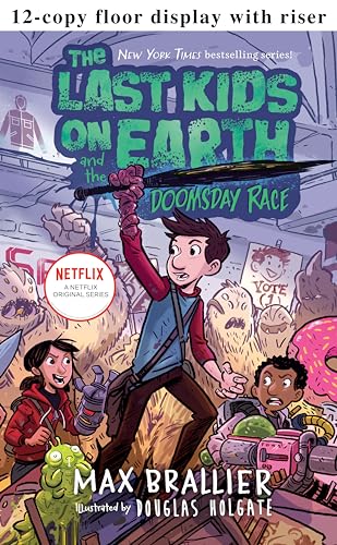 Cover of Last Kids on Earth and the Doomsday Race 12-Copy Floor Display W Riser