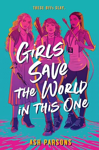 Girls Save the World in This One book cover