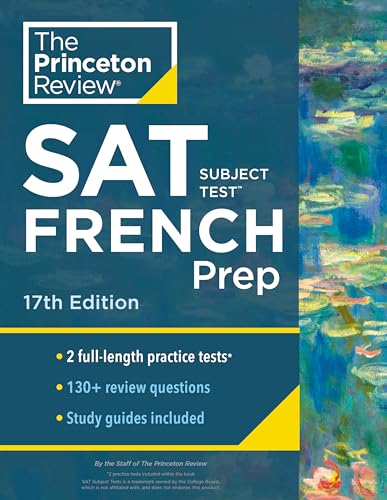 Cover of Cracking the SAT Subject Test in French, 17th Edition