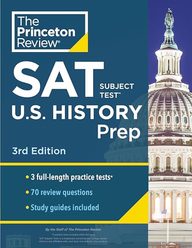 Cover of Cracking the SAT Subject Test in U. S. History, 3rd Edition