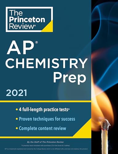 Cover of Princeton Review AP Chemistry Prep 2021
