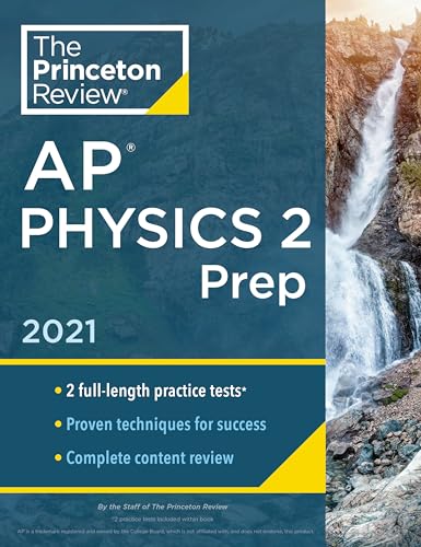 Cover of Princeton Review AP Physics 2 Prep 2021