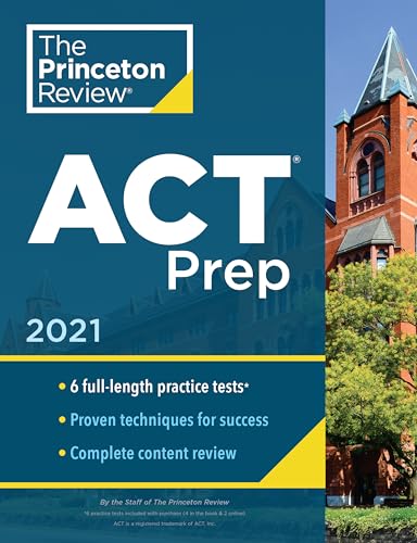 Cover of Princeton Review ACT Prep 2021