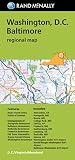 Rand Mcnally Folded Map Washington Dc Baltimore Regional Map