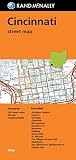 Rand Mcnally Folded Map Cincinnati Street Map