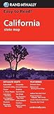 Rand Mcnally Easy To Read California State Map