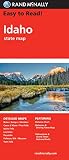 Rand Mcnally Easy To Read Idaho State Map