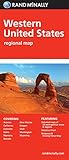 Folded Map Western United States
