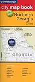 Champion Map Northern Georgia Cities Rand Mcnally City Map Books