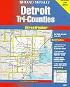 Rand McNally StreetFinder Map: Detroit / Ann Arbor