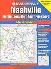 Rand McNally StreetFinder Map: Nashville