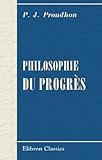 Philosophie Du Progrs Programme