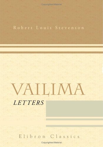 Vailima Letters book cover