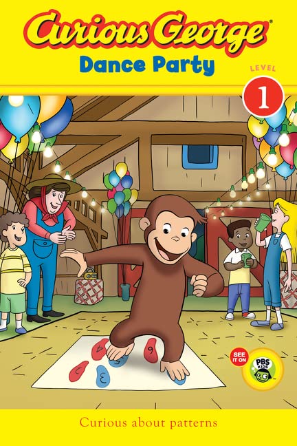 Cover of Curious George Dance Party CGTV Reader