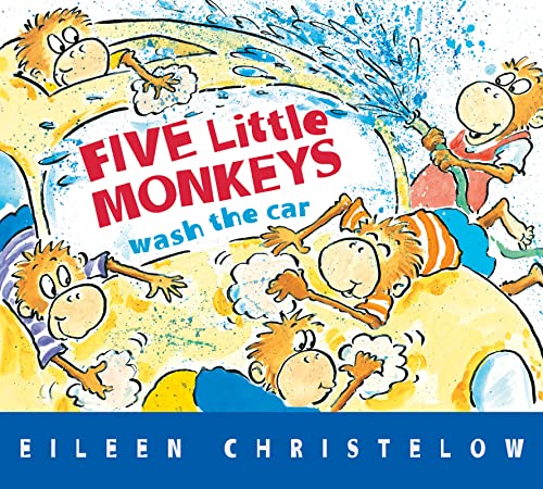 Cover of Five Little Monkeys Wash the Car