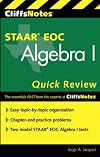CliffsNotes STAAR EOC Algebra I Quick Review