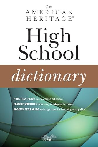Cover of American Heritage High School Dictionary