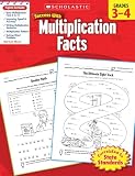 Scholastic Success With Multiplication Facts Grades 34