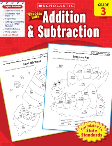 Cover of Scholastic Success with Addition and Subtraction