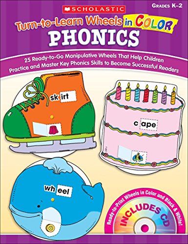 Cover of Turn-to-Learn Wheels in Color - Phonics