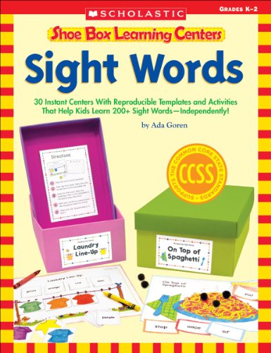 Cover of Shoe Box Learning Centers - Sight Words