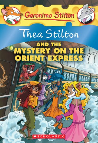 Thea Stilton and the Mystery on the Orient Express book cover