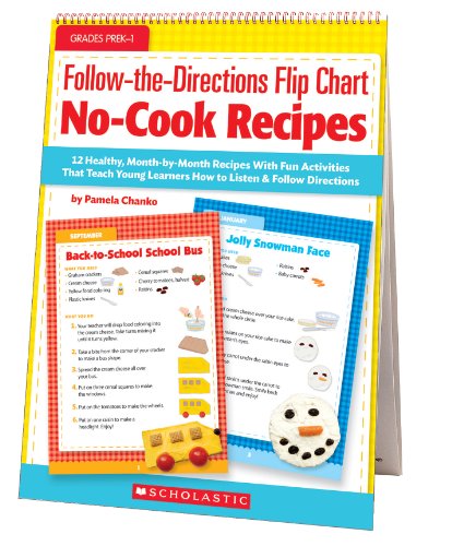 Cover of Follow-The-Directions Flip Chart : No-Cook Recipes
