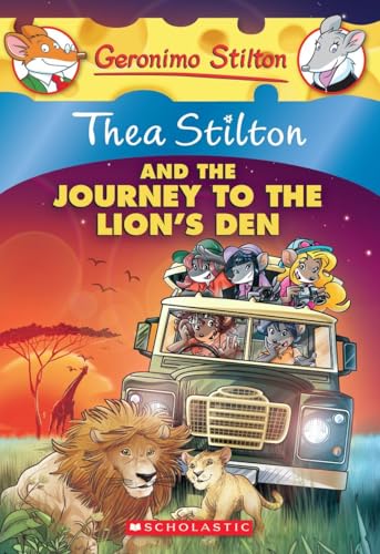 Thea Stilton and the Journey to the Lion's Den cover