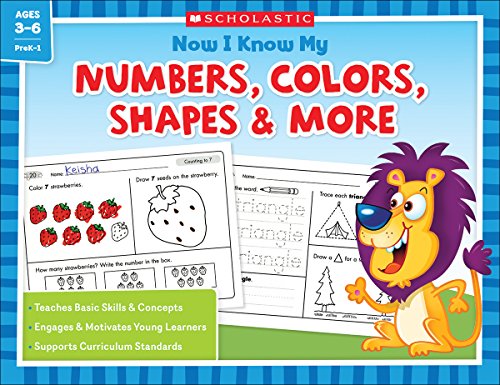Cover of Now I Know My Numbers, Colors, Shapes and More