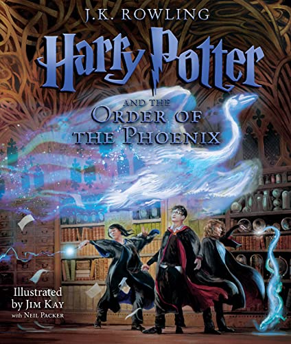 Harry Potter and the Order of the Phoenix: The Illustrated Edition cover