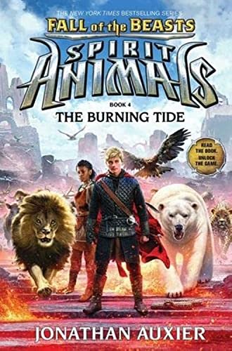 The Burning Tide (By: Jonathan Auxier) cover