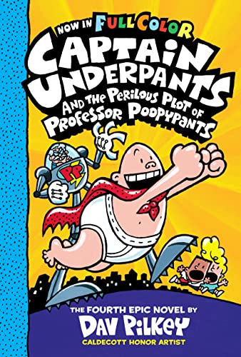 Captain Underpants and the Perilous Plot of Professor Poopypants book cover