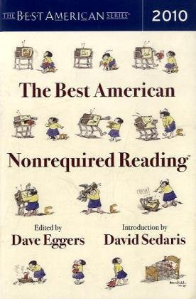 The Best American Nonrequired Reading 2010 book cover