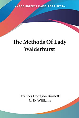 The Methods of Lady Walderhurst book cover