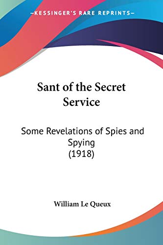 Sant of the Secret Service book cover