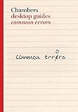 Chambers Desktop Guides Common Errors