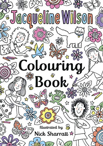The Jacqueline Wilson Colouring Book book cover
