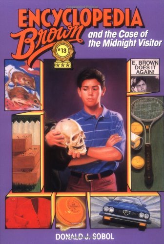 Encyclopedia Brown and the Case of the Midnight Visitor book cover