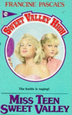 Miss Teen Sweet Valley book cover