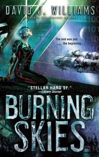 Cover of The Burning Skies