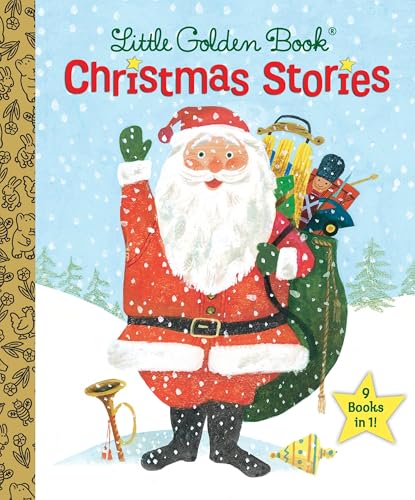 Little Golden Book Christmas Stories book cover