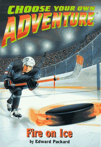 Fire on Ice (By: Edward Packard) cover