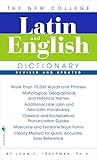 The Bantam New College Latin English Dictionary The Bantam New College Dictionary English And Latin Edition